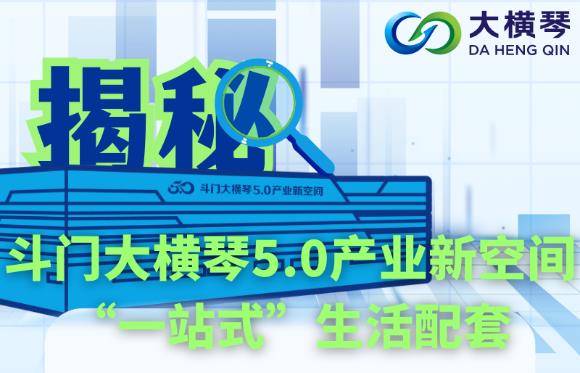多圖直擊！揭秘斗門大橫琴5.0產(chǎn)業(yè)新空間“一站式”生活配套